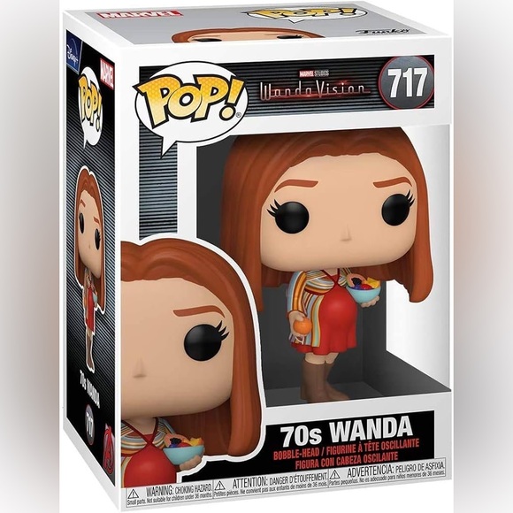Funko Other - Funko Pop! WandaVision 70s Wanda #717